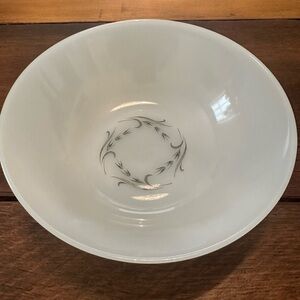 Anchor Hocking Antique Dinnerware Bowl with Wheat Pattern; Ovenproof